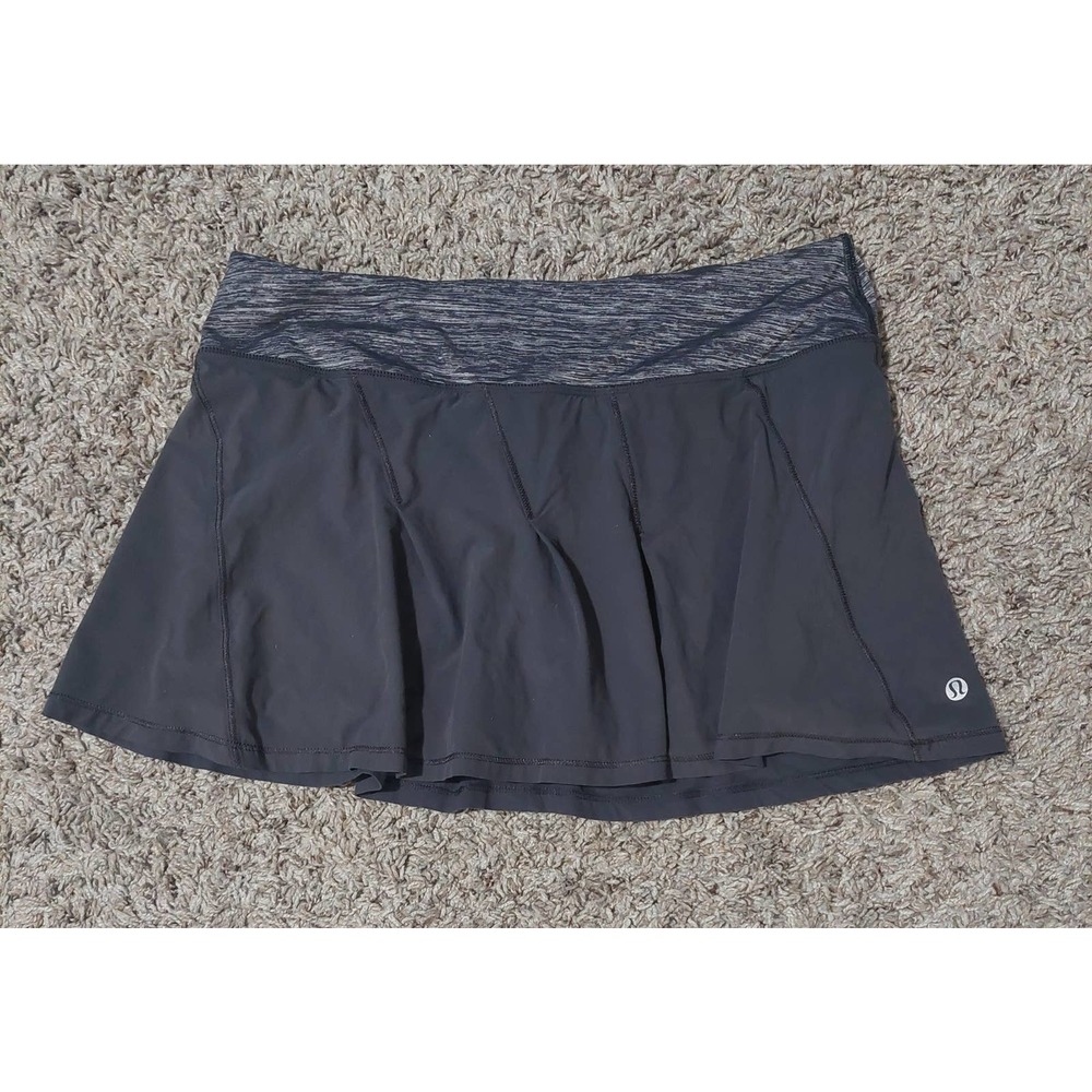Lululemon Gray Skort Sz 6 - Picture 9 of 9